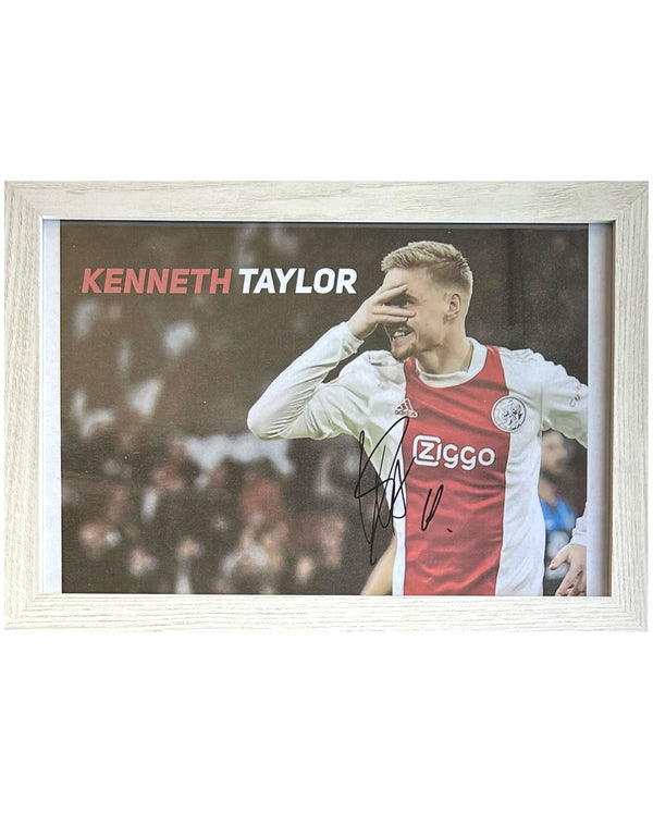 Kenneth Taylor - Gesigneerde foto - 30x21