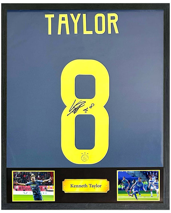 Kenneth Taylor - Gesigneerd Ajax uitshirt 24/25