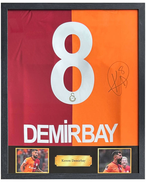 Kerem Demirbay - Signed Galatasaray home shirt