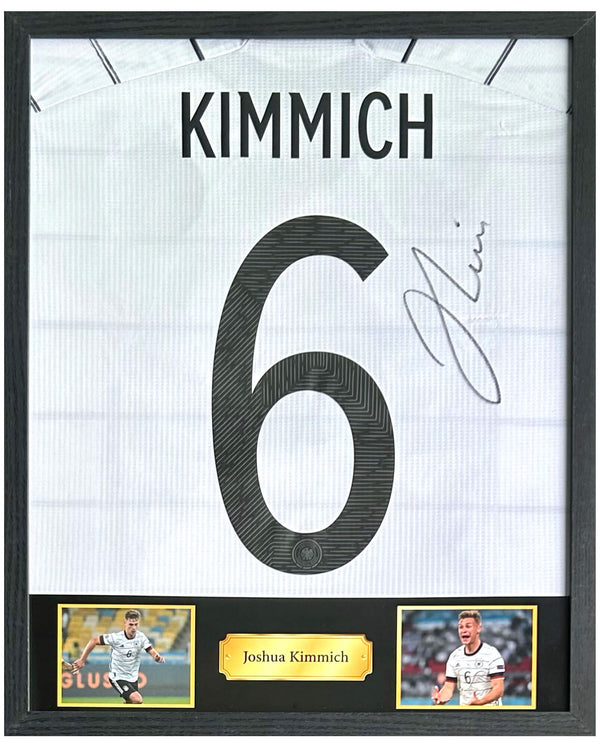 Joshua Kimmich - Gesigneerd Duitsland thuisshirt 20/21