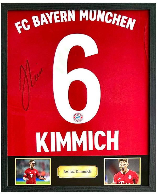 Joshua Kimmich - Signed Bayern Munich home shirt 20/21