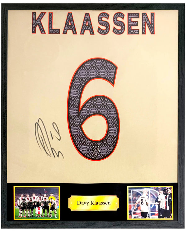 Davy Klaassen - Gesigneerd Ajax derde shirt 22/23 (Daily Paper)