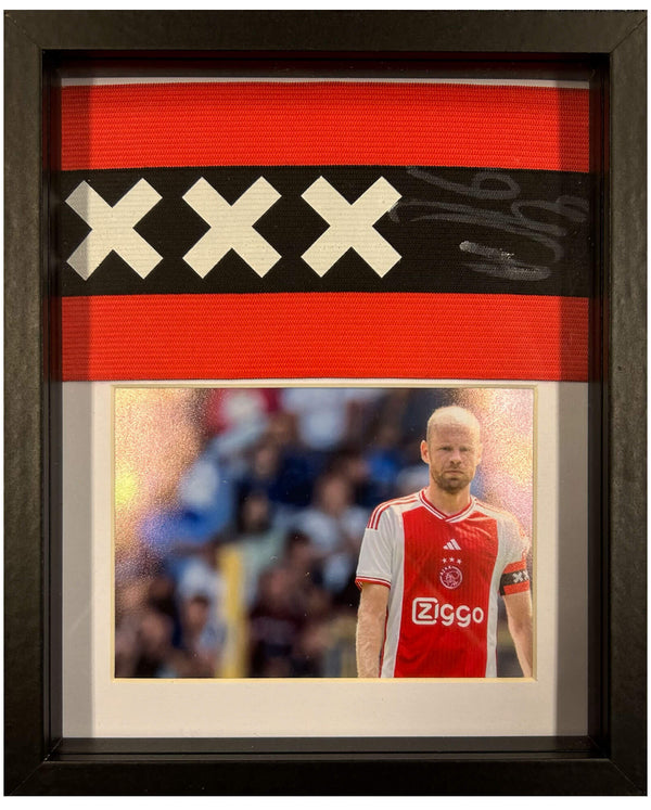 Davy Klaassen - Signierte Ajax-Kapitänsbinde