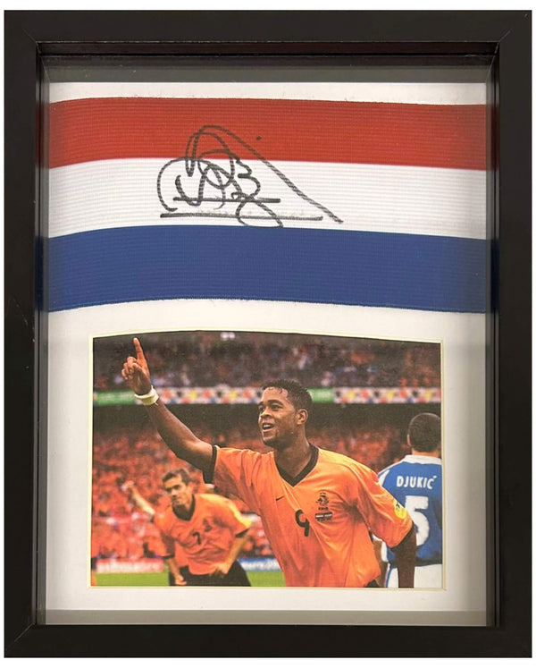 Patrick Kluivert - Gesigneerde Nederland aanvoerdersband