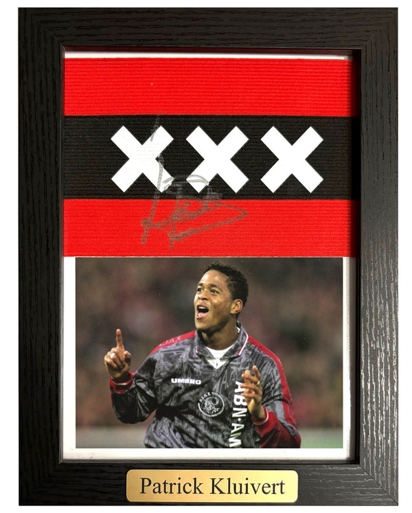 Patrick Kluivert - Gesigneerde Ajax aanvoerdersband