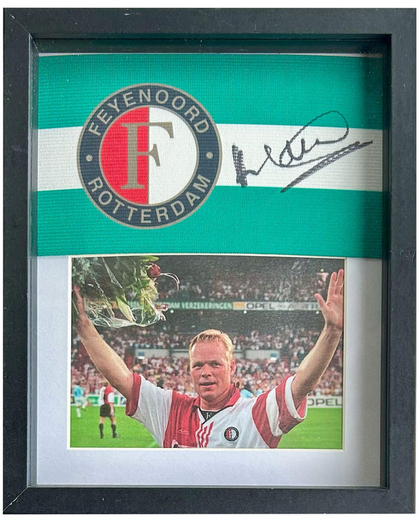 Ronald Koeman - Gesigneerde Feyenoord aanvoerdersband