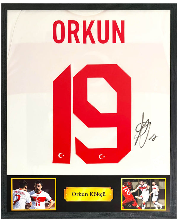 Orkun Kökçü - Gesigneerd Turkije thuisshirt 20/21