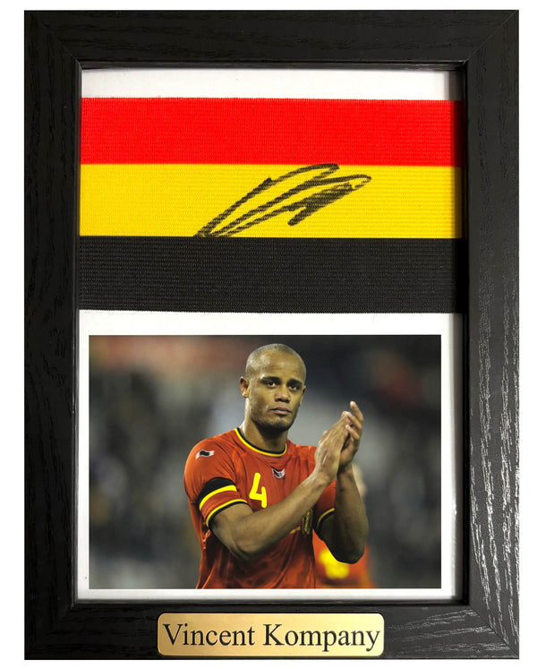 Vincent Kompany - Gesigneerde België aanvoerdersband