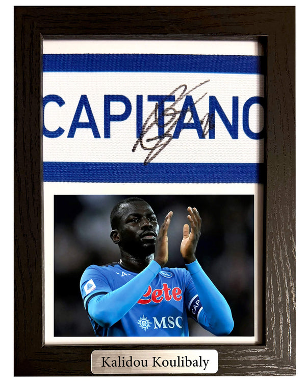 Kalidou Koulibaly - Gesigneerde Serie A aanvoerdersband