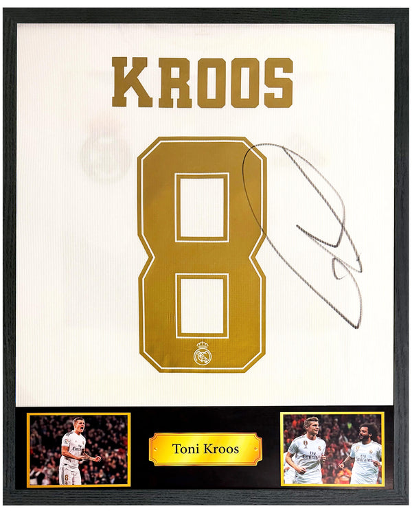 Toni Kroos - Gesigneerd Real Madrid thuisshirt 19/20 (Kampioensseizoen)