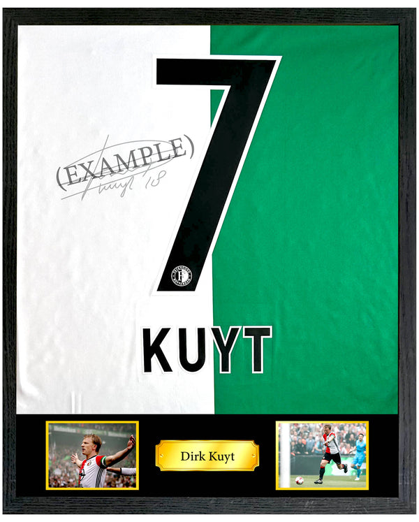 Dirk Kuyt - Gesigneerd Feyenoord derde shirt 24/25