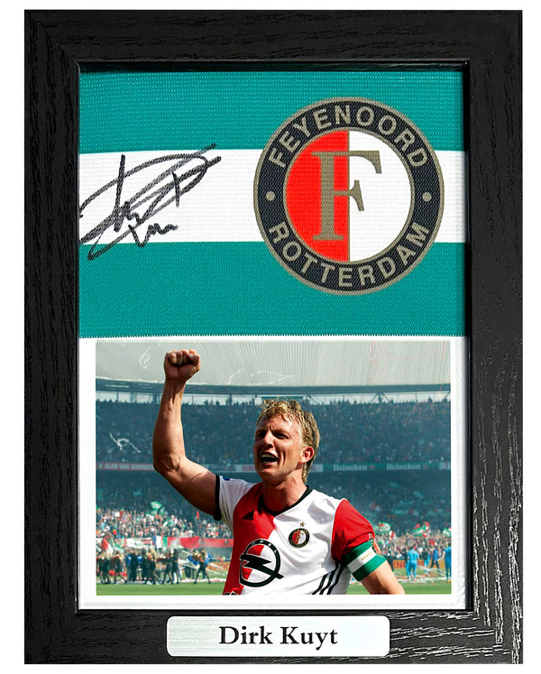 Dirk Kuyt - Gesigneerde Feyenoord aanvoerdersband