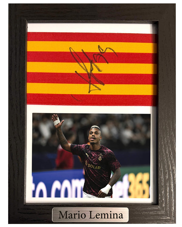 Mario Lemina - Gesigneerde Galatasaray aanvoerdersband