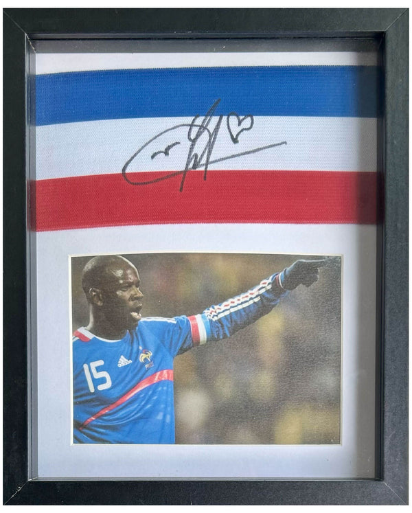 Lilian Thuram - Gesigneerde Frankrijk aanvoerdersband