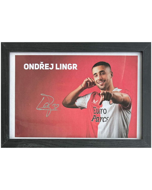 Ondřej Lingr - Signed photo - 30x21