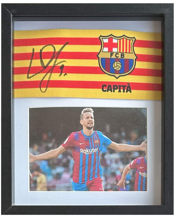 Luuk de Jong - Gesigneerde FC Barcelona aanvoerdersband