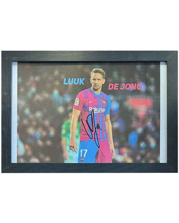 Luuk de Jong - Signed photo - 30x21