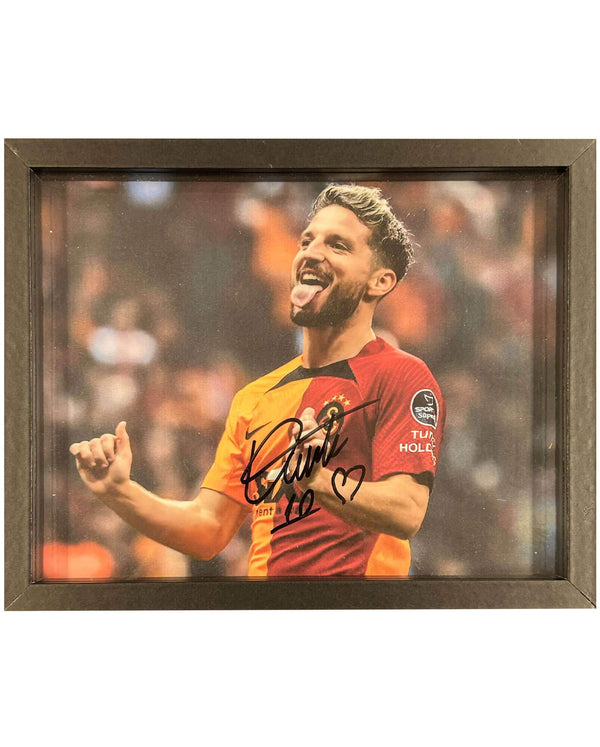 Dries Mertens - Gesigneerde foto - 17x12