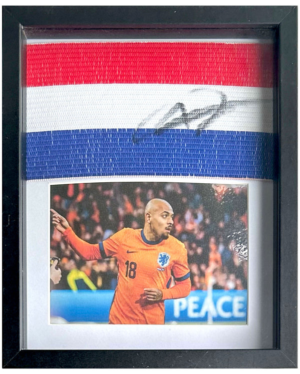 Donyell Malen - Signed Netherlands captain's armband