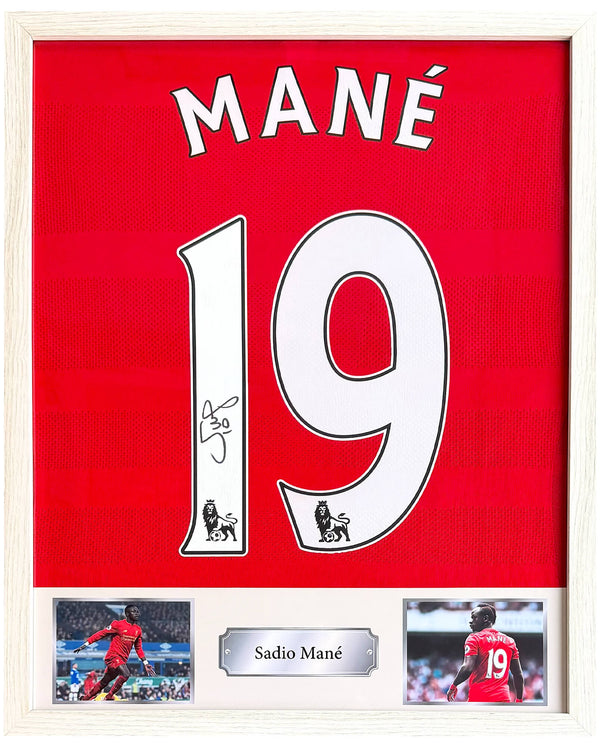 Sadio Mané - Gesigneerd Liverpool thuisshirt 16/17