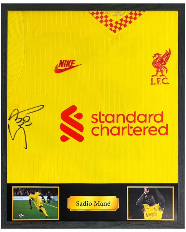 Sadio Mané - Gesigneerd Liverpool derde shirt 21/22