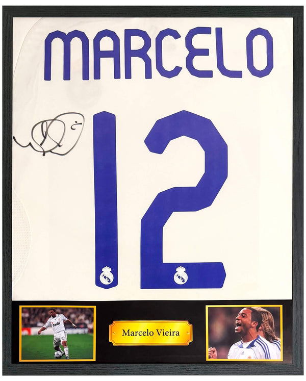 Marcelo - Gesigneerd Real Madrid thuisshirt 07/08