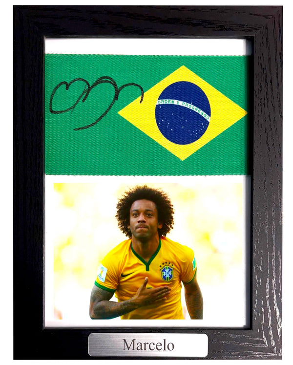 Marcelo - Gesigneerde Brazilië aanvoerdersband