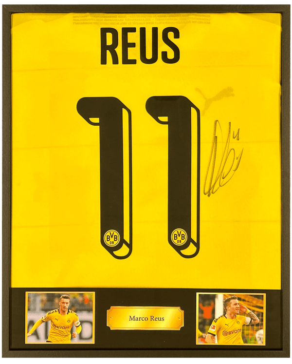 Marco Reus - Signed Borussia Dortmund home shirt 15/16