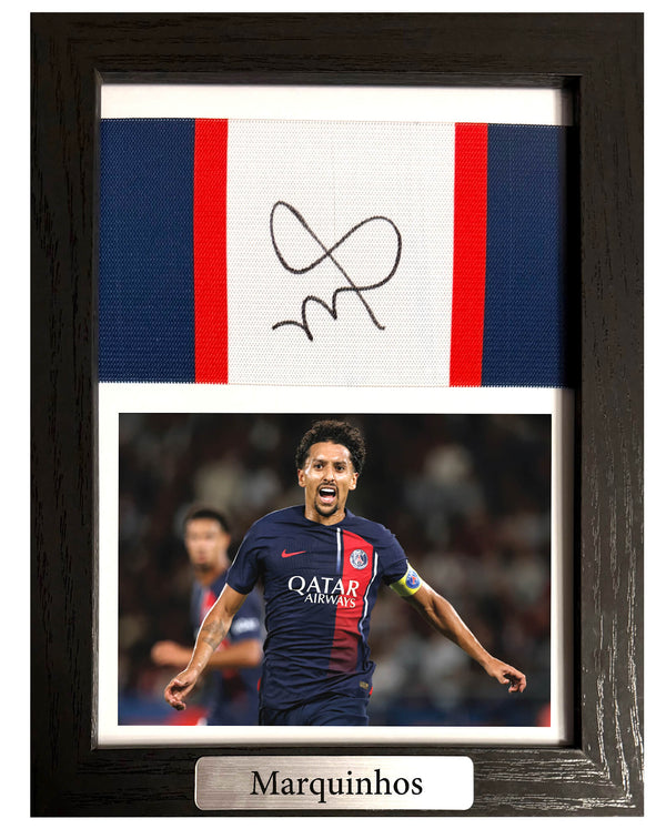 Marquinhos - Gesigneerde Paris Saint-Germain aanvoerdersband