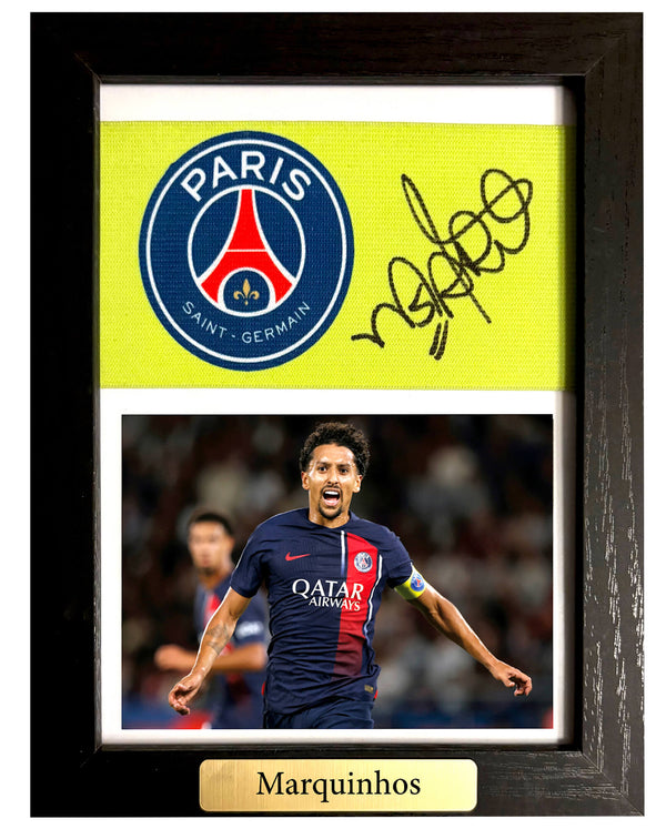 Marquinhos - Gesigneerde Paris Saint-Germain aanvoerdersband