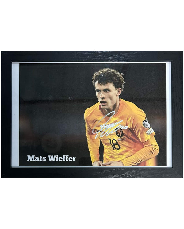 Mats Wieffer - Gesigneerde Nederland foto - 30x21