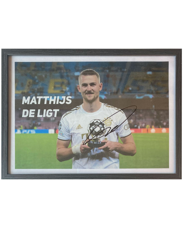 Matthijs de Ligt - Signiertes Foto - 30x21