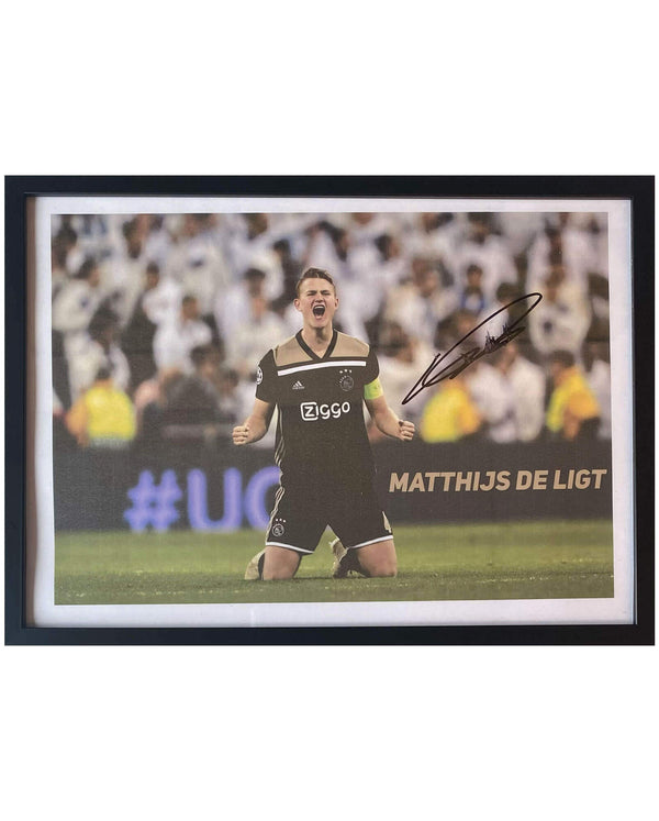 Matthijs de Ligt - Signed photo - 30x21