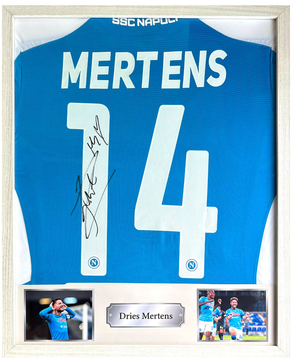 Dries Mertens - Gesigneerd SSC Napoli thuisshirt 19/20