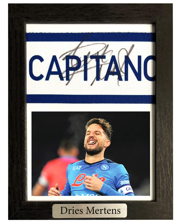 Dries Mertens - Gesigneerde Serie A aanvoerdersband