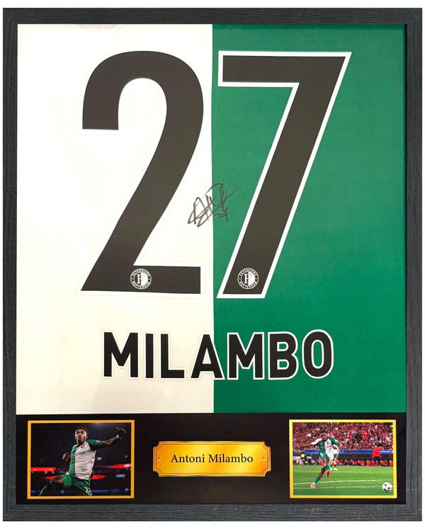 Antoni Milambo - Gesigneerd Feyenoord derde shirt 24/25