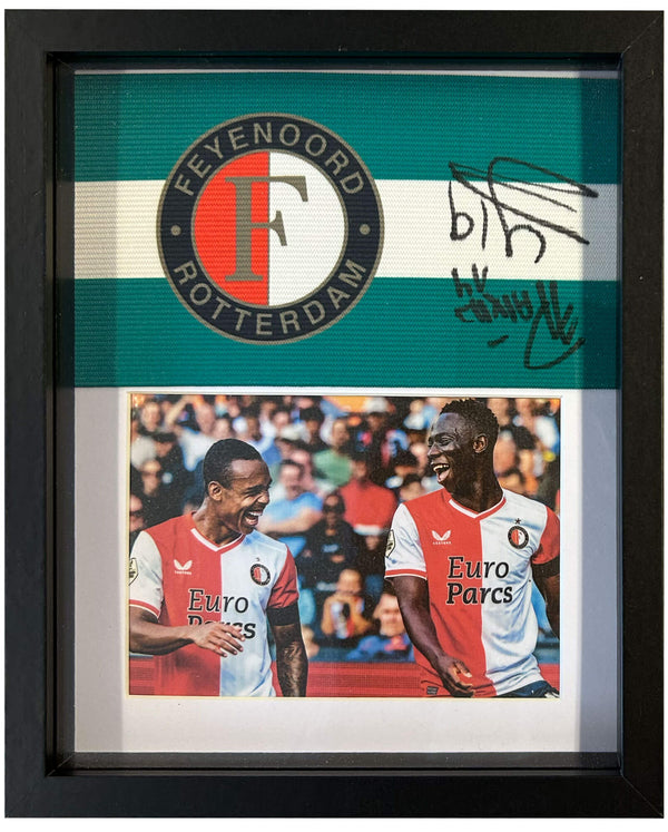 Yankuba Minteh & Igor Paixão - Signed Feyenoord captain's armband