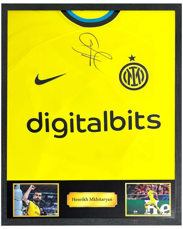Henrikh Mkhitaryan - Gesigneerd Internazionale derde shirt 22/23