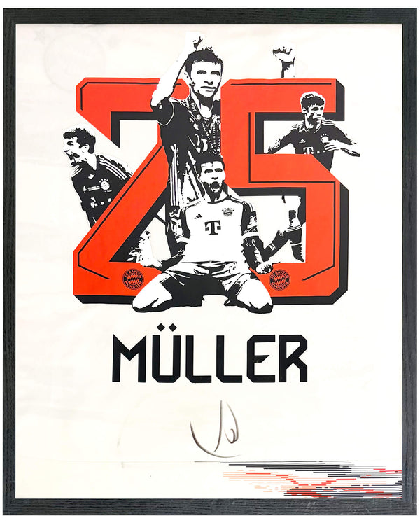 Thomas Müller - Gesigneerd Bayern München uitshirt 25/26 (special edition)