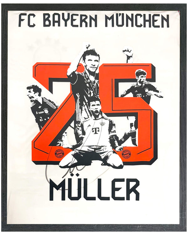 Thomas Müller - Gesigneerd Bayern München uitshirt 25/26 (special edition)