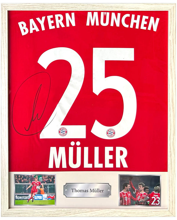 Thomas Müller - Gesigneerd Bayern München thuisshirt 19/20