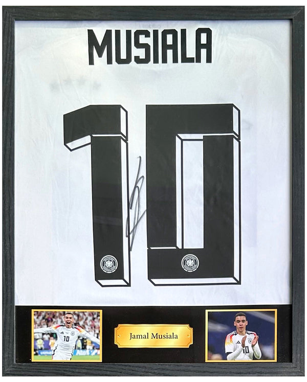 Jamal Musiala - Signed Germany home shirt (EURO 2024)