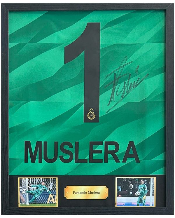 Fernando Muslera - Signed Galatasaray goalkeeper shirt