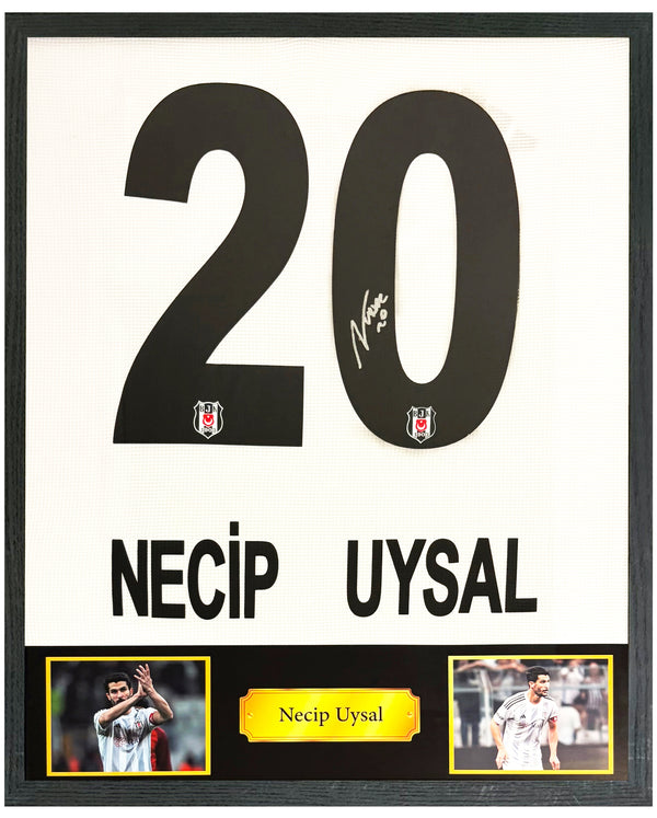Necip Uysal - Gesigneerd Beşiktaş thuisshirt 25/26