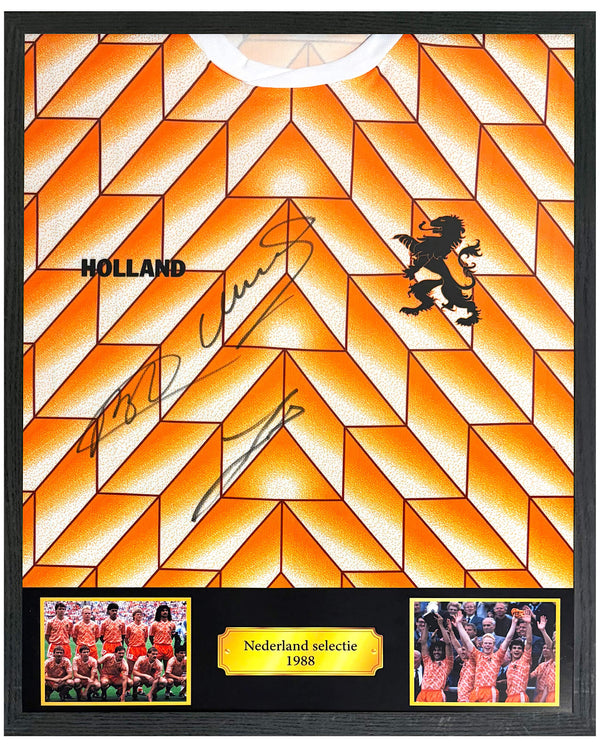 Selectie - Gesigneerd Nederland thuisshirt (EK 1988)