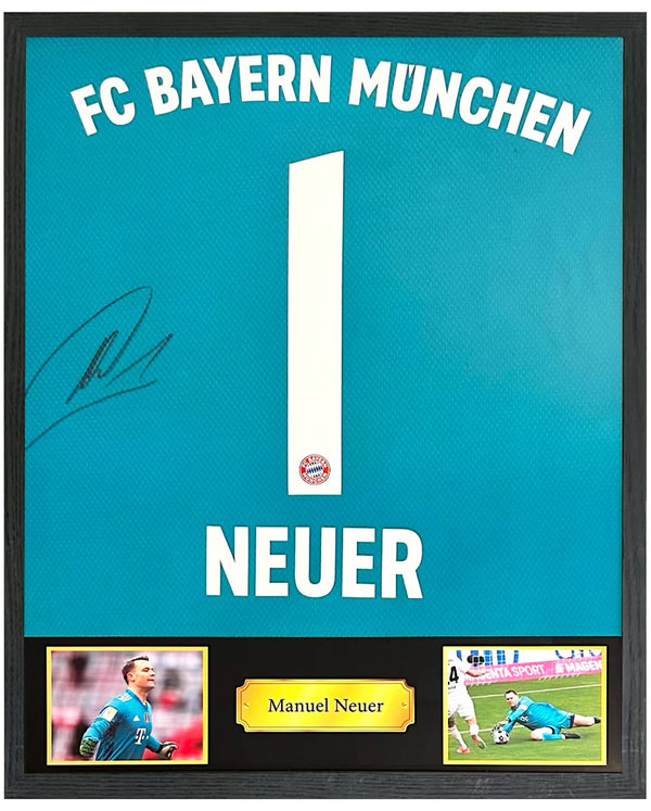 Manuel Neuer - Gesigneerd Bayern München keepersshirt 20/21