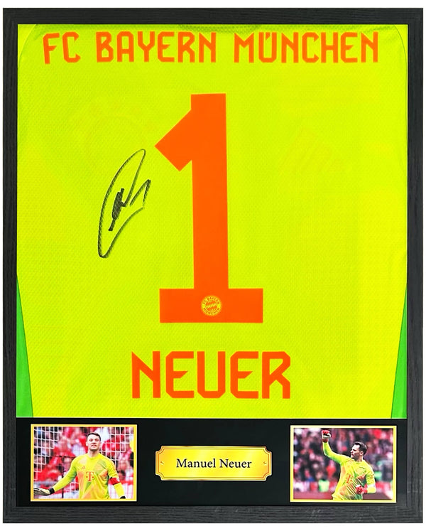 Manuel Neuer - Gesigneerd Bayern München keepersshirt 24/25