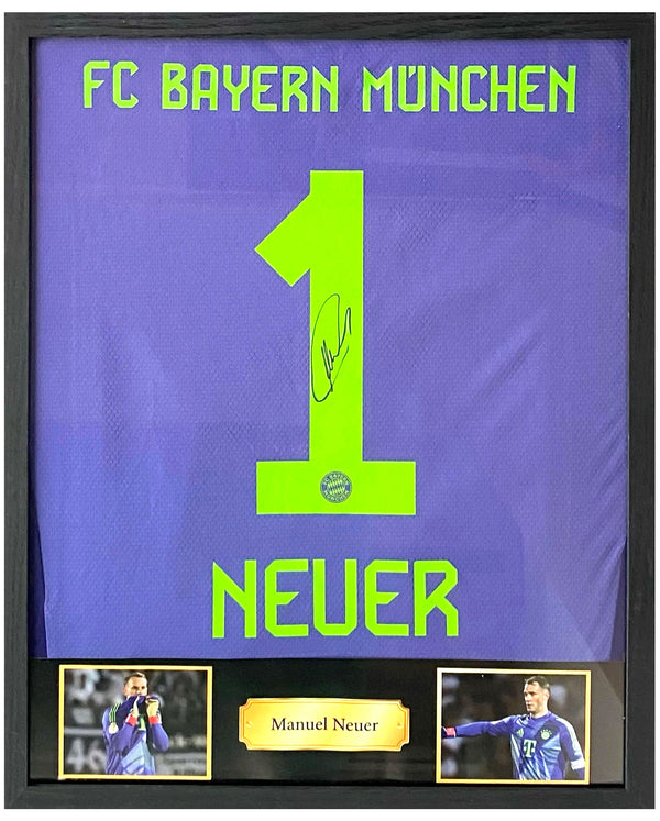 Manuel Neuer - Gesigneerd Bayern München keepersshirt 24/25