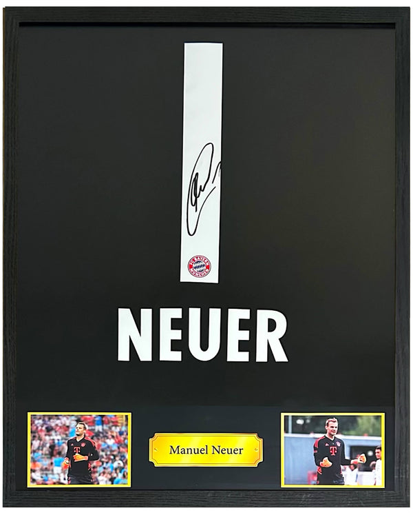 Manuel Neuer - Gesigneerd Bayern München keepersshirt 17/18