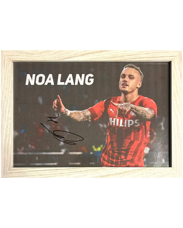 Noa Lang - Gesigneerde foto - 30x21